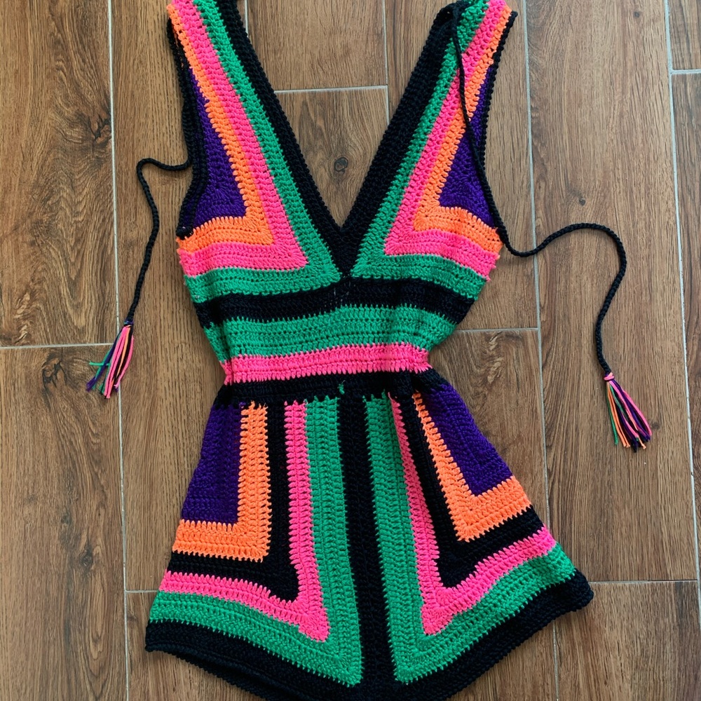 Crotchet dress/coverup
